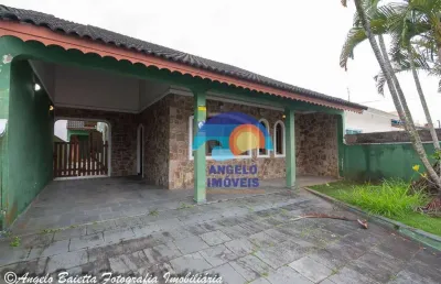 Casa com 4 dormitórios à venda, 185 m² por r$ 650.000,00 - parque balneário oásis - peruíbe/sp
