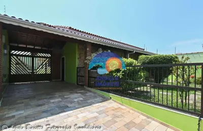 Casa lado praia com 3 dormitórios à venda, 140 m² por r$ 750.000 - jardim ribamar - peruíbe/sp