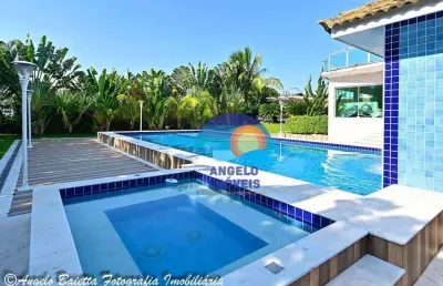 Sobrado com 5 dormitórios, 560 m² - venda por r$ 3.500.000,00 ou aluguel por r$ 15.000,00/mês - bougainvillee iv - peruíbe/sp