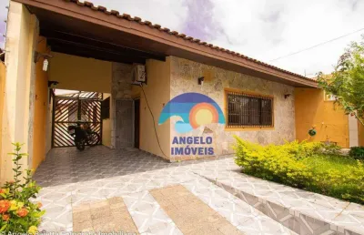 Casa a 500 metros da praia com 3 dormitórios à venda, 136 m² por r$ 520.000 - jardim imperador - peruíbe/sp