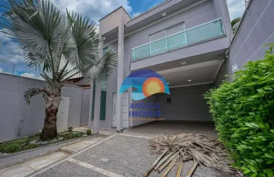 Sobrado com 4 dormitórios à venda, 265 m² por r$ 950.000,00 - estância balneária maria helena novaes - peruíbe/sp