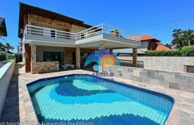 Sobrado com 5 dormitórios à venda, 339 m² por r$ 2.500.000,00 - bougainvillee i - peruíbe/sp