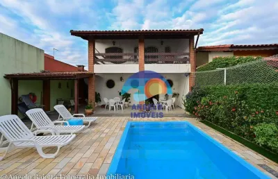 Sobrado com 5 dormitórios à venda, 213 m² por r$ 850.000,00 - parque balneário oásis - peruíbe/sp