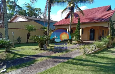 Casa com 4 dormitórios à venda, 200 m² por r$ 650.000,00 - estância balneária maria helena novaes - peruíbe/sp