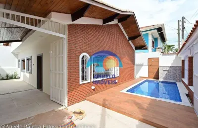 Casa com 3 dormitórios à venda, 125 m² por r$ 630.000,00 - balneário stella maris - peruíbe/sp