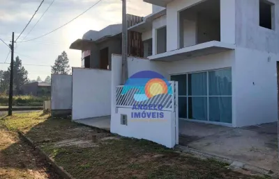 Casa com 2 dormitórios à venda, 68 m² por r$ 249.000,00 - balneário são joão batista iii - peruíbe/sp