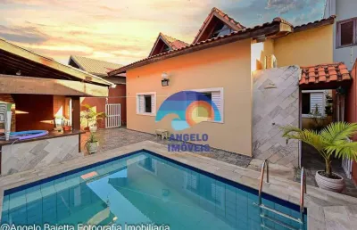 Casa com 4 dormitórios à venda, 180 m² por r$ 800.000,00 - parque balneário oásis - peruíbe/sp
