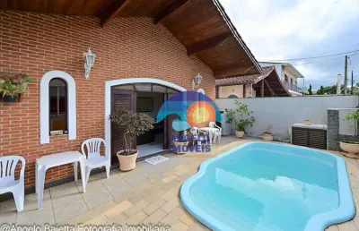 Casa à venda, 174 m² por r$ 530.000,00 - balneário três marias - peruíbe/sp