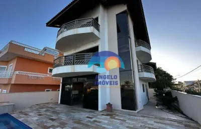 Bellisimo sobrado triplex com 6 dormitórios à venda, 568 m² por r$ 1.800.000 - cidade nova peruibe - peruíbe/sp