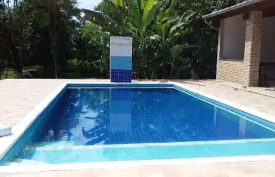 Chácara com 3 dormitórios à venda, 6000 m² por r$ 1.200.000,00 - chácaras iporanga - peruíbe/sp