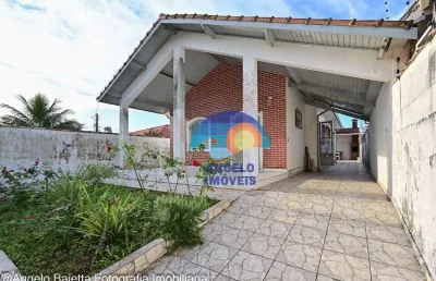 Casa lado praia com 3 dormitórios à venda, 143 m² por r$ 490.000 - cidade nova peruibe - peruíbe/sp
