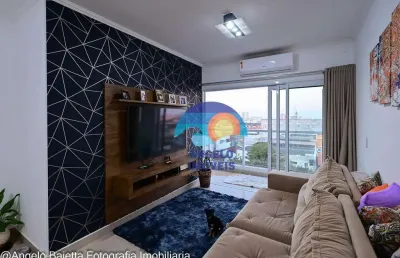 Apartamento com 2 dormitórios à venda, 87 m² por r$ 700.000,00 - centro - peruíbe/sp