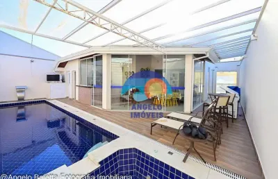 Marilhoso sobrado com 5 dormitórios à venda, 225 m² por r$ 1.100.000 - balneário josedy - peruíbe/sp