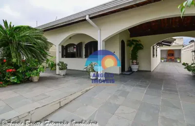Casa com 3 dormitórios à venda, 120 m² por r$ 490.000,00 - parque balneário oásis - peruíbe/sp