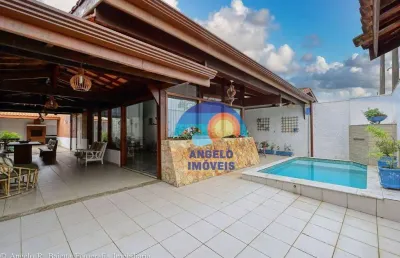 Casa com 4 dormitórios à venda, 236 m² por r$ 700.000,00 - parque balneário oásis - peruíbe/sp