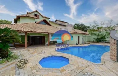 Sobrado com 5 dormitórios à venda, 268 m² por r$ 1.300.000,00 - balneário três marias - peruíbe/sp