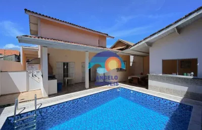Sobrado com 3 dormitórios à venda, 184 m² por r$ 800.000,00 - jardim ribamar - peruíbe/sp