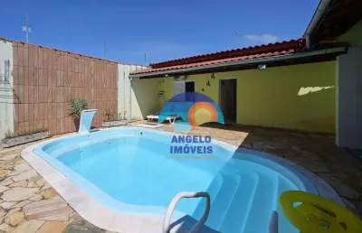 Casa em 2 lotes com 4 dormitórios à venda, 210 m² por r$ 599.000 - são josé - peruíbe/sp