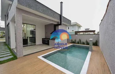 Casa com 3 dormitórios, 2 suítes, à venda, 143 m² por r$ 1.100.000 - jardim três marias - peruíbe/sp