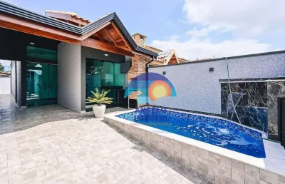 Casa com 2 dormitórios à venda, 75 m² por r$ 399.000,00 - jardim ribamar - peruíbe/sp