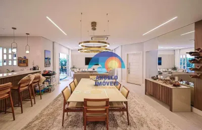 Casa com 4 dormitórios à venda, 280 m² por r$ 3.200.000,00 - jardim três marias - peruíbe/sp