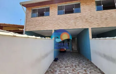 Casa com 3 dormitórios à venda, 120 m² por r$ 430.000,00 - balneário stella maris - peruíbe/sp