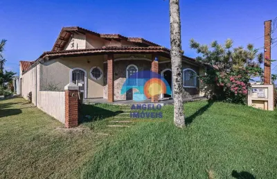 Casa com 3 dormitórios à venda, 168 m² por r$ 450.000,00 - parque balneário oásis - peruíbe/sp