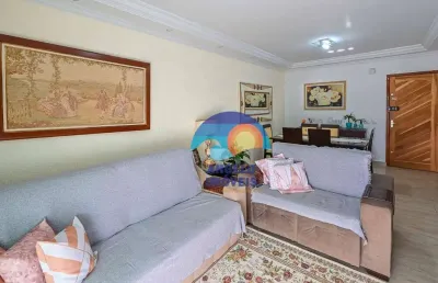 Apartamento com 3 dormitórios à venda, 155 m² por r$ 700.000 - centro - peruíbe/sp