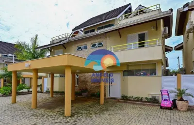 Casa com 4 dormitórios para alugar, 157 m² por r$ 6.421,09/mês - cidade nova peruibe - peruíbe/sp