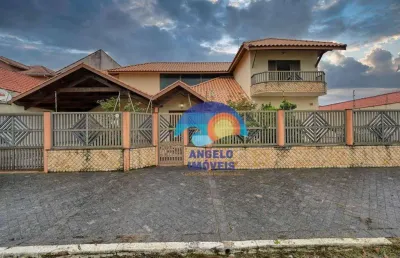 Sobrado com 4 quartos, 436 m² - venda por r$ 1.800.000 ou aluguel por r$ 8.777/mês - balneário stella maris - peruíbe/sp