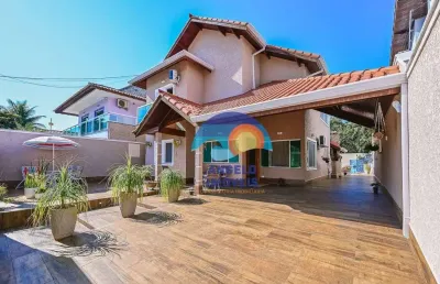 Sobrado à venda, 196 m² por r$ 1.380.000,00 - balneário três marias - peruíbe/sp