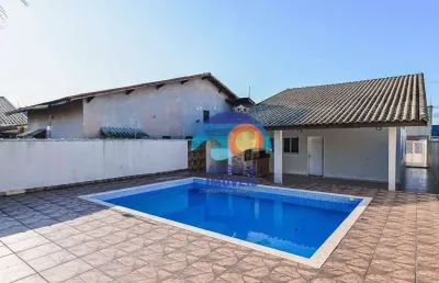 Casa com 3 dormitórios à venda, 140 m² por r$ 590.000,00 - estância balneária maria helena novaes - peruíbe/sp