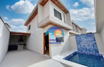 Apartamento com 2 dormitórios à venda, 45 m² por r$ 450.000,00 - cidade nova peruibe - peruíbe/sp