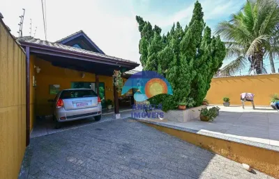 Casa com 3 quartos, 1 suíte, à venda, 180 m² por r$ 600.000 - jardim casablanca - peruíbe/sp
