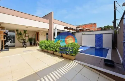 Linda casa com 3 dormitórios à venda, 127 m² - estância são josé - peruíbe/sp
