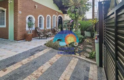 Casa com 3 quartos à venda, 160 m² por r$ 650.000 - balneário três marias - peruíbe/sp