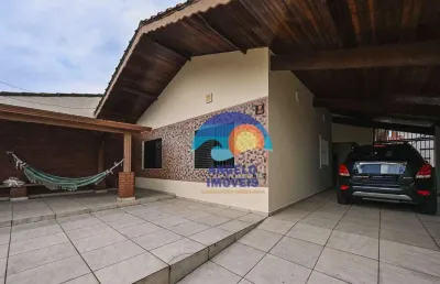Casa com 3 dormitórios à venda, 176 m² por r$ 600.000,00 - parque balneário oásis - peruíbe/sp