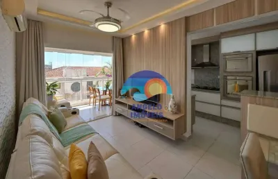 Apartamento com 2 dormitórios à venda, 93 m² por r$ 660.000,00 - centro - peruíbe/sp