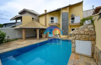 Sobrado com 4 dormitórios à venda, 231 m² por r$ 950.000,00 - jardim imperador - peruíbe/sp
