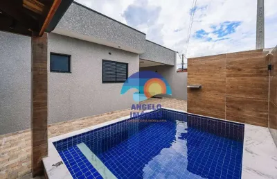 Casa com 3 dormitórios à venda, 86 m² por r$ 470.000,00 - cidade nova peruíbe - peruíbe/sp