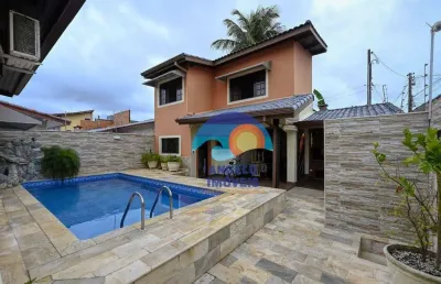 Casa com 3 dormitórios à venda, 184 m² por r$ 990.000,00 - jardim barra de jangada - peruíbe/sp