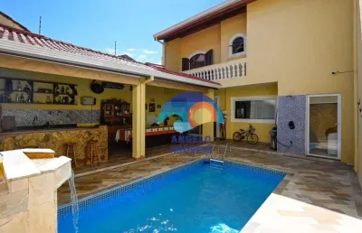Sobrado com 3 dormitórios à venda, 262 m² por r$ 680.000,00 - estância balneária belmira novaes - peruíbe/sp