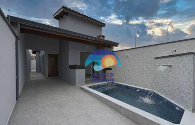 Casa com 2 dormitórios à venda, 87 m² por r$ 350.000,00 - jardim imperador - peruíbe/sp