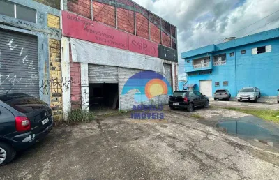 Galpão para alugar, 219 m² por r$ 4.423,00/mês - parque turistico - peruíbe/sp