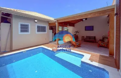 Casa com 3 dormitórios à venda, 130 m² por r$ 790.000,00 - jardim barra de jangada - peruíbe/sp