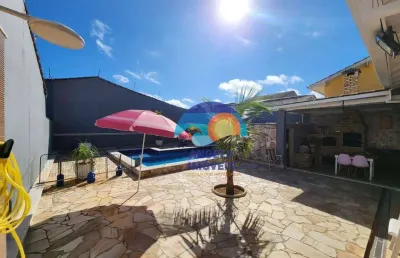 Casa com 3 quartos à venda, 150 m² por r$ 600.000 - estância balneária belmira novaes - peruíbe/sp