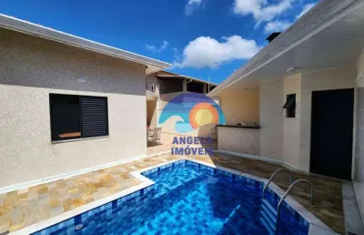Casa com 3 quartos à venda, 171 m² por r$ 650.000 - jardim beira mar - peruíbe/sp