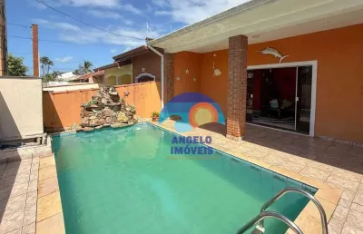 Casa com 3 dormitórios à venda, 168 m² por r$ 600.000,00 - parque balneario oasis - peruíbe/sp