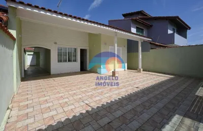 Casa com 2 dormitórios, 108 m² - venda por r$ 750.000 ou aluguel por r$ 2.800/mês - cidade nova peruibe - peruíbe/sp