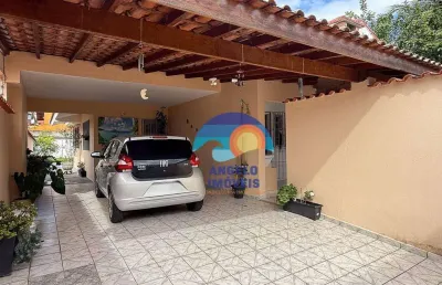 Casa com 3 dormitórios à venda por r$ 550.000 - 0 - peruíbe/sp